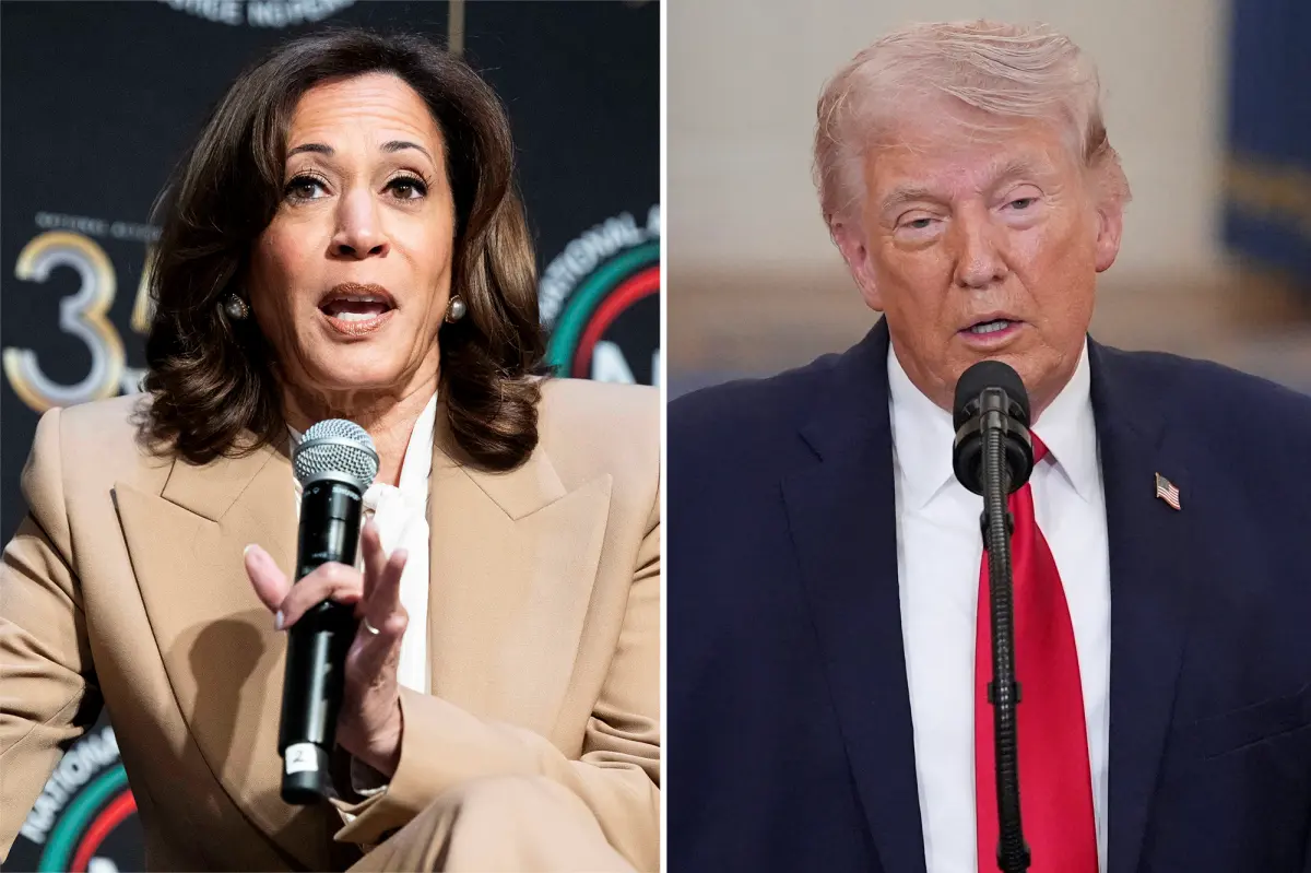 Kamala Harris ridiculed for poor imitation of Trump