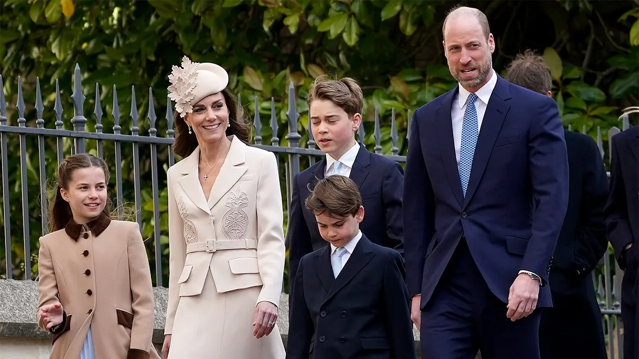 Kate Middleton stuns in cream during Easter service at Windsor Castle