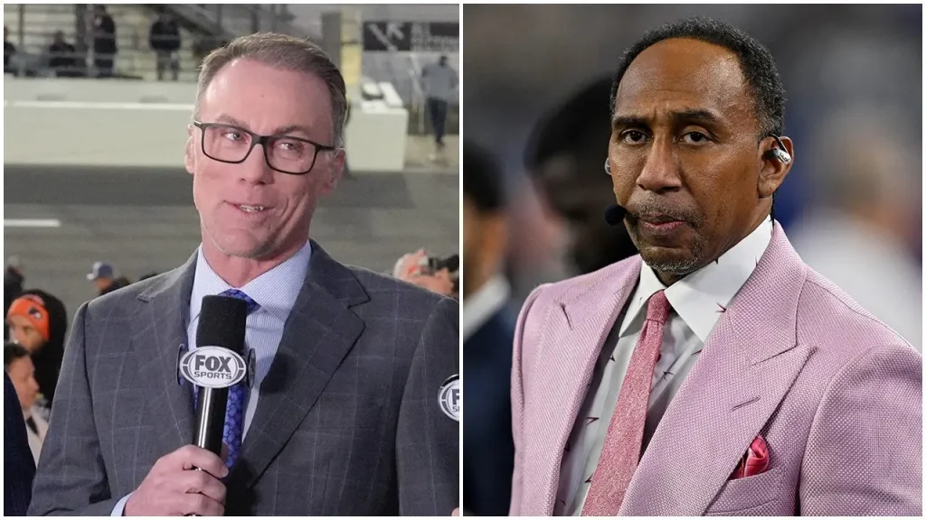 Kevin Harvick confronts Stephen A. Smith for claiming NASCAR drivers aren’t athletes.