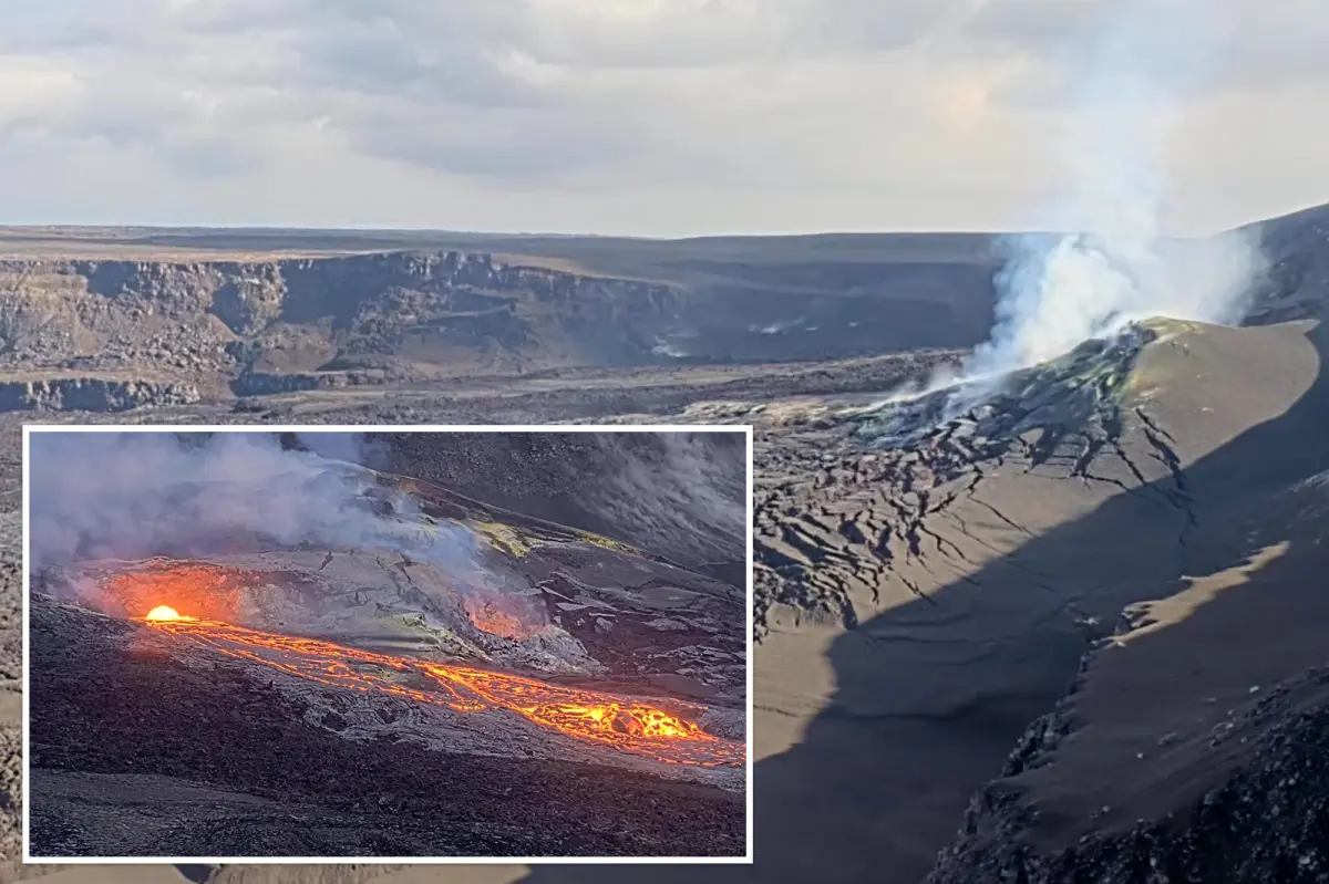 Kilauea volcano in Hawaii showing signs of activity as experts predict its 44th eruption.