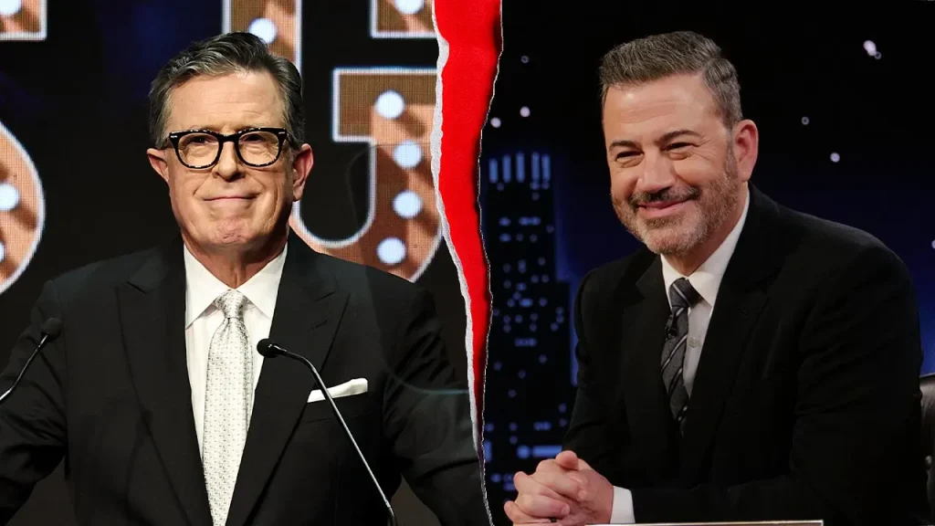 Kimmel and Colbert do not address Swalwell misconduct claims