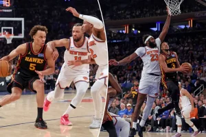 Knicks changed tactics to counter Hawks' strategy that was becoming a concern.