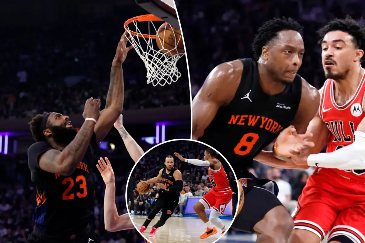 Knicks defeat Bulls to secure their third straight 50-win season