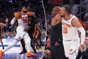 Knicks defeat Hawks for a significant Game 1 playoff win