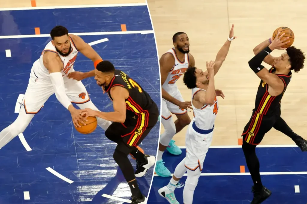 Knicks' defense focused on stopping the Hawks and aims to do it again