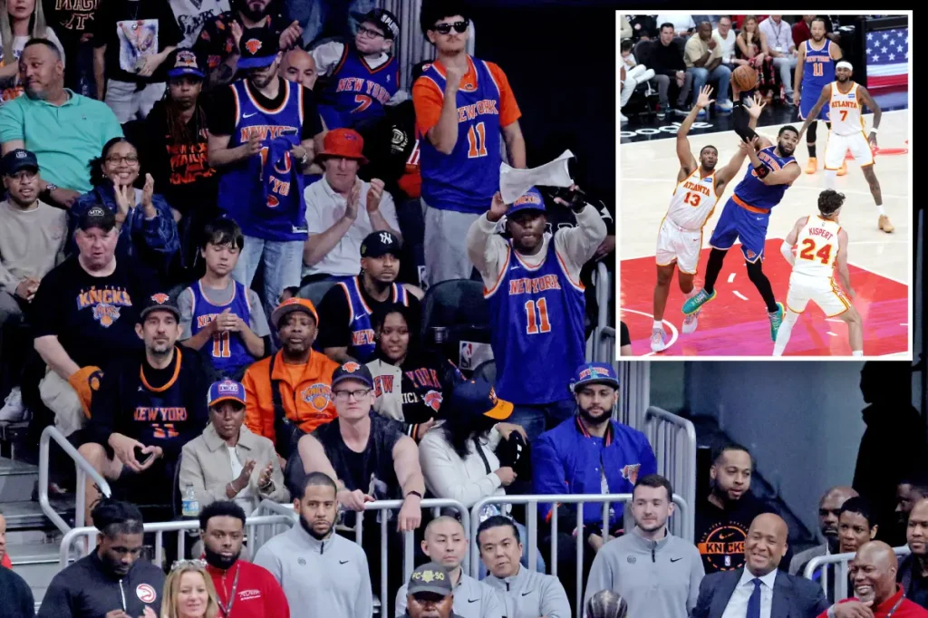 Knicks fans avoid expensive playoff tickets by quickly going to games outside of NYC