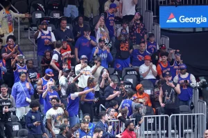 Knicks fans keep taking over at State Farm Arena: 'Nice to witness'