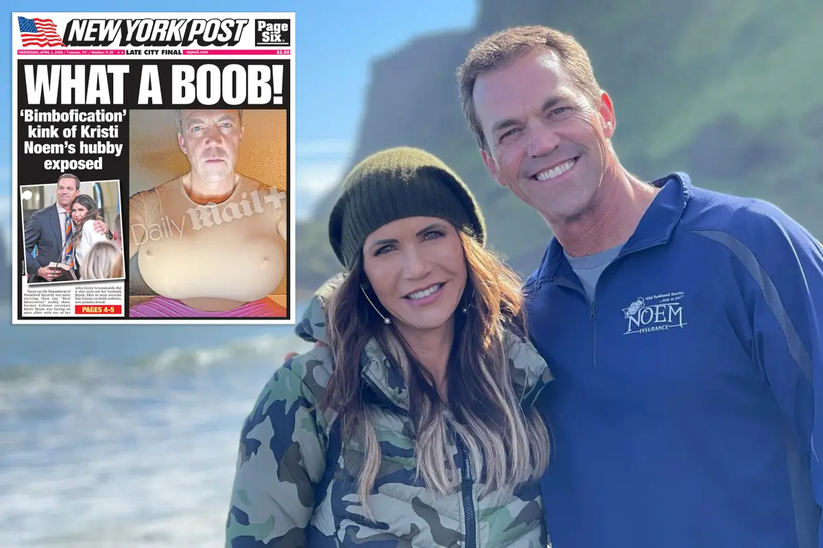 Kristi Noem's husband's cross-dressing interest leads to wild theories in Washington, D.C.