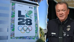 LA police chief Jim McDonnell cautions that the city is unprepared for the 2028 Olympics.