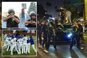 LA to compensate $11.8M to man blinded by police during Dodgers World Series celebration