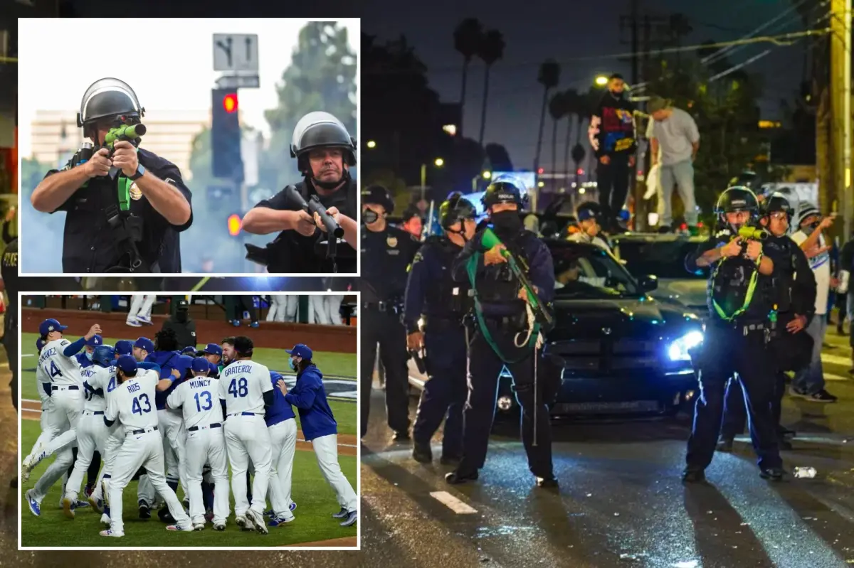 LA to compensate $11.8M to man blinded by police during Dodgers World Series celebration