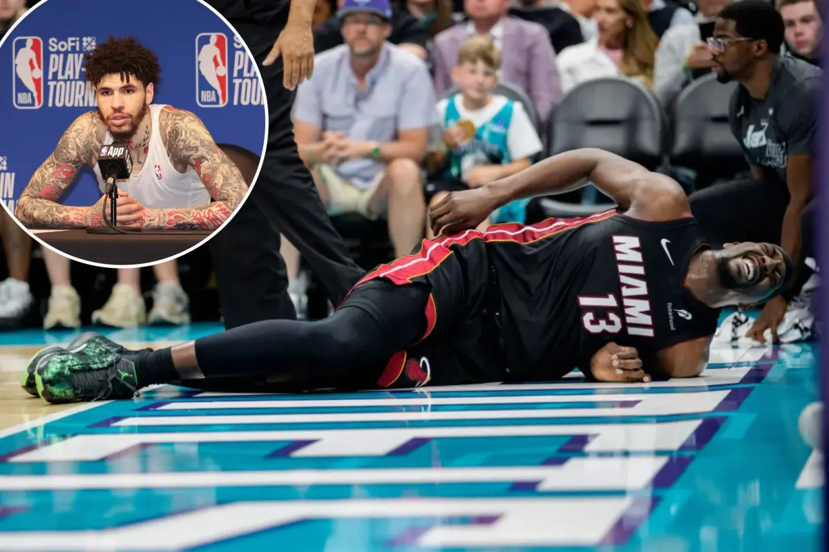 LaMelo Ball is not focusing on the incident with Bam Adebayo.