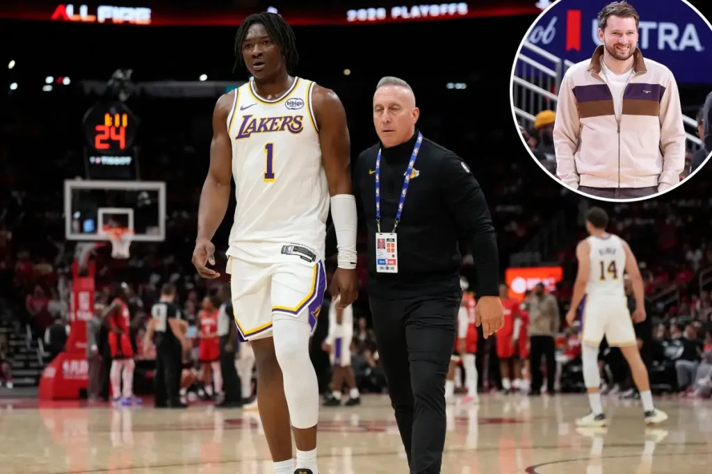Lakers' Luka Doncic to cover Adou Thiero's fine after being ejected