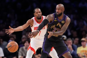 Lakers' chances of winning the NBA title soar after unexpected 2-0 lead against Rockets