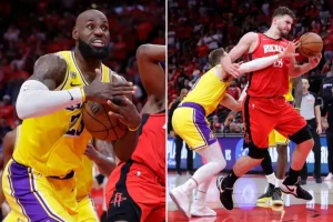 Lakers defeat Rockets 112-108 in Game 3 in Houston