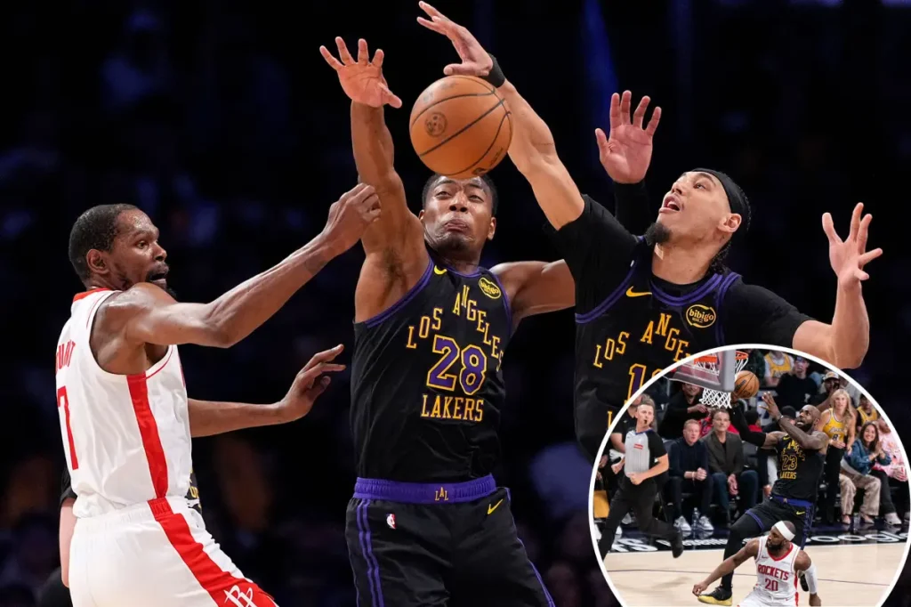 Lakers' strong defense has the Rockets looking for solutions