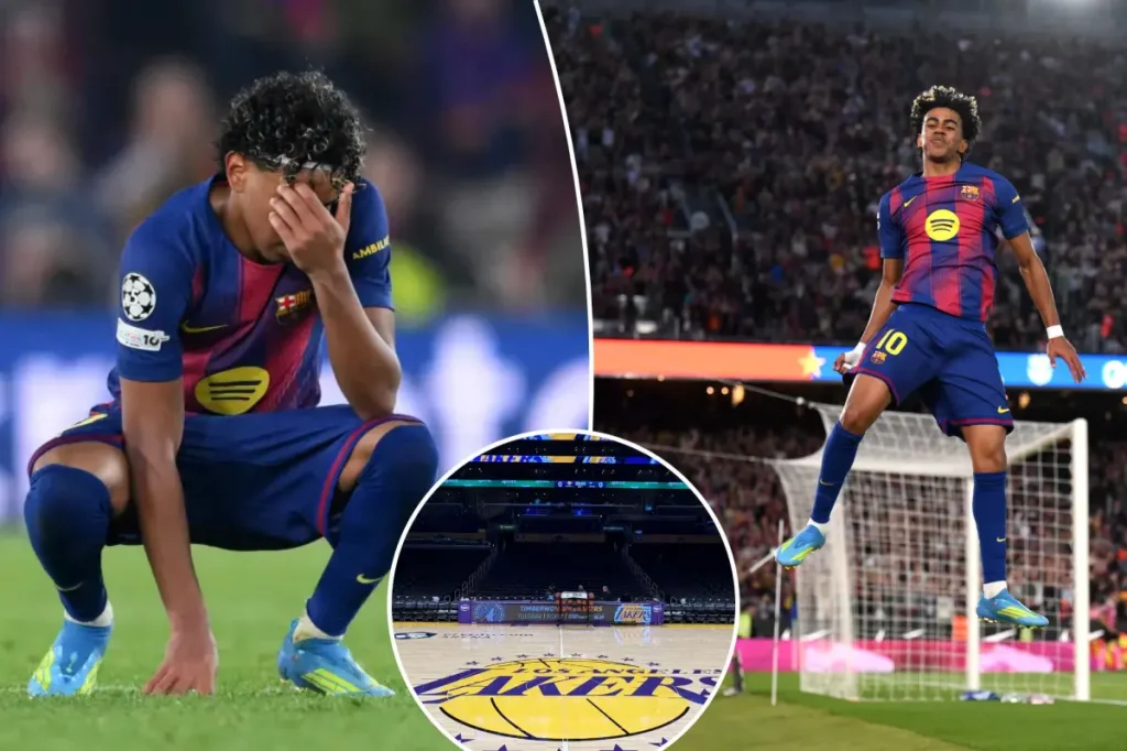 Lamine Yamal draws inspiration from LeBron James as FC Barcelona gets ready for Atletico Madrid.