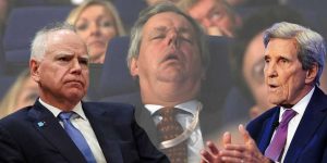 Late-night hosts struggle to keep viewers engaged with Tim Walz, John Kerry.