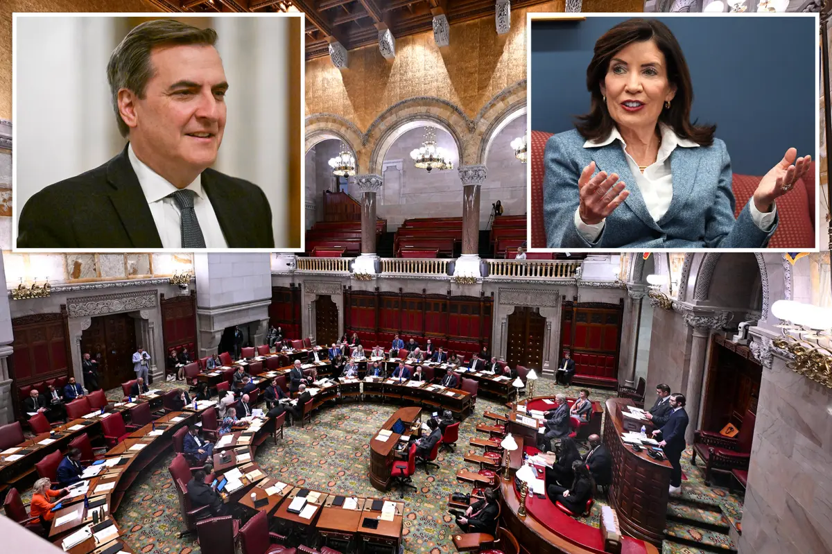 Leading NY Democrat dismisses delayed state budget as standard practice under Hochul