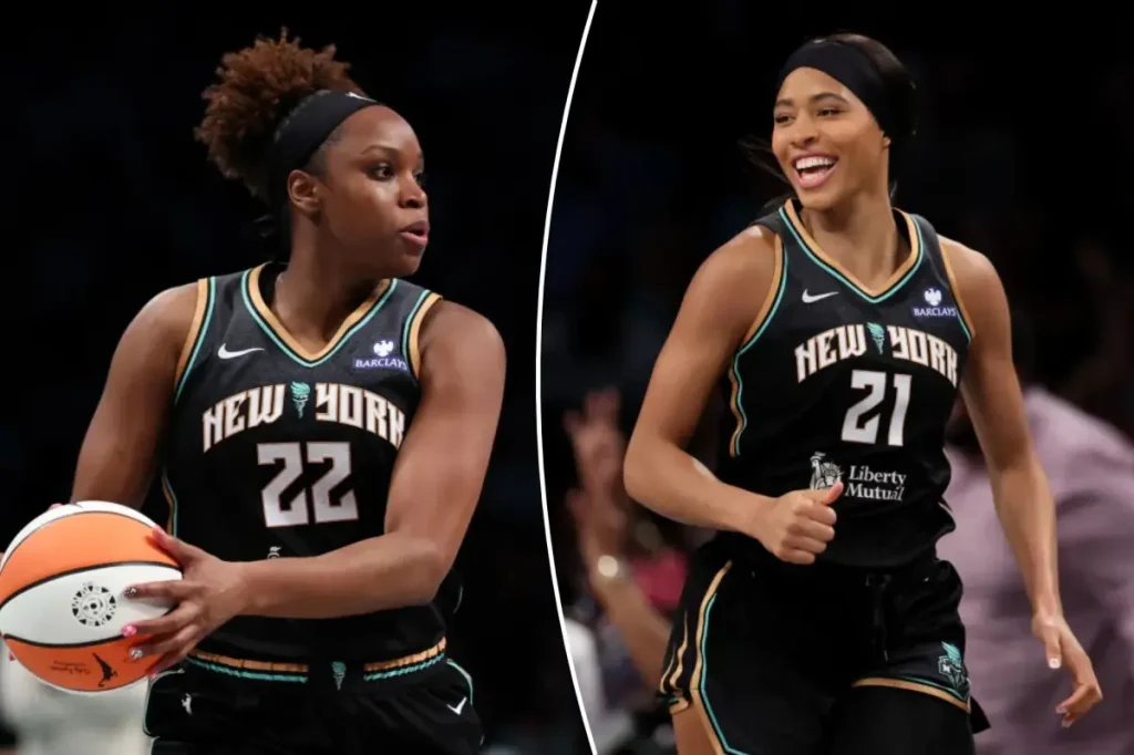 Liberty's roster weakens with two exits during WNBA free agency