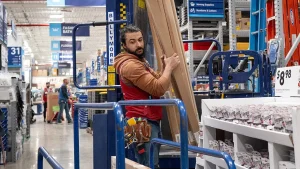 Lowe's CEO states that AI still cannot climb a ladder despite a $250M investment in AI technology.