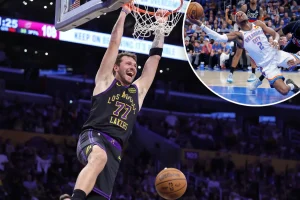Luka Doncic and the Lakers take on SGA and the Thunder on Thursday night