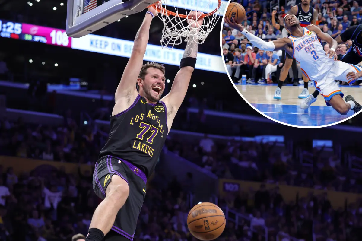 Luka Doncic and the Lakers take on SGA and the Thunder on Thursday night