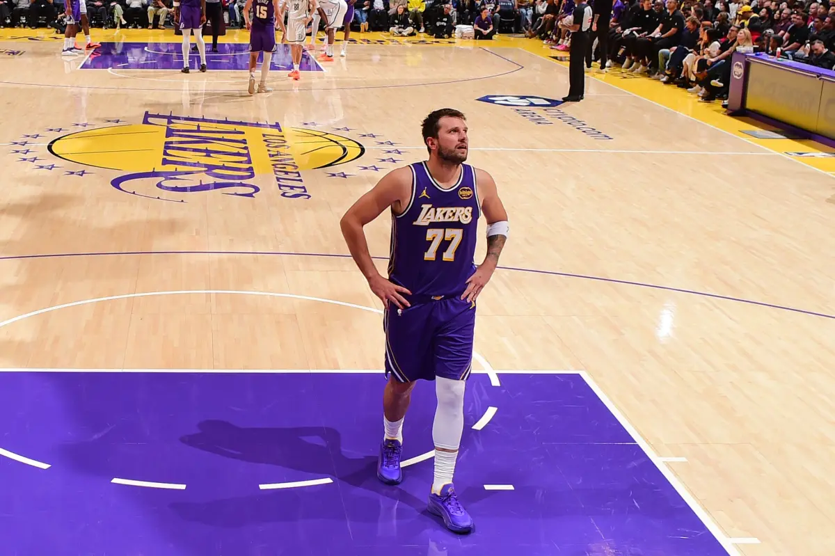 Luka Doncic from the Lakers is looking for medical care in Europe.