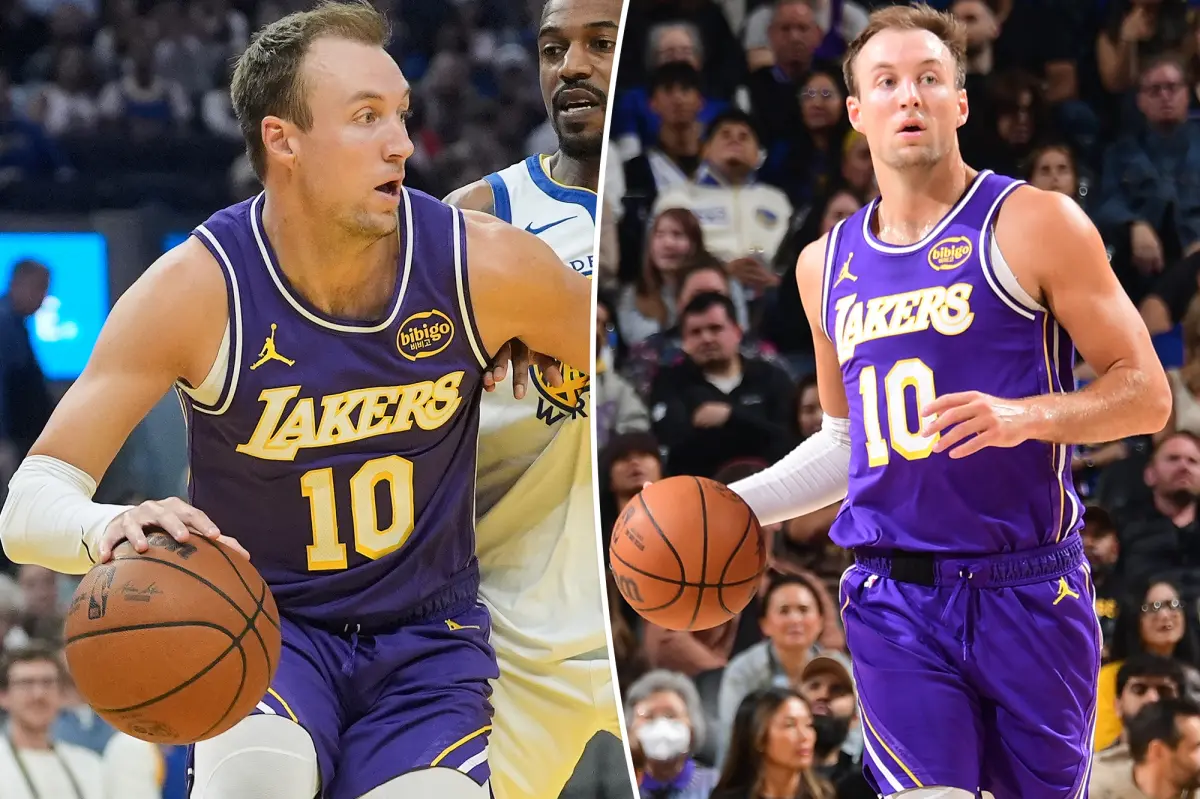 Luke Kennard of the Lakers is excelling in his new role as the NBA playoffs approach