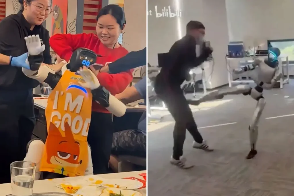 Malfunctioning robots are amusing, but AI specialists warn they indicate serious risks: 'Preliminary warning signs'