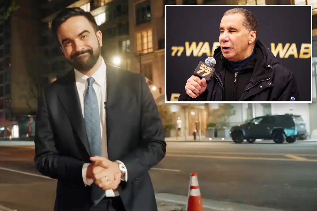 Mamdani behaved like a 'Godfather' gangster in a risky act outside Ken Griffin's home, according to former governor.