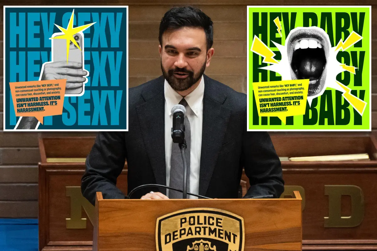 Mamdani launches a $250,000 campaign against catcalling in NYC subways, ferries, and around construction areas.