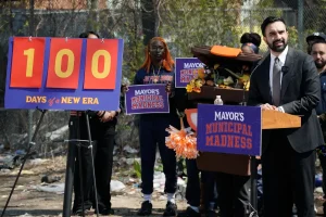 Mamdani's 100-day term rated poorly by the Anti-Defamation League due to antisemitism.