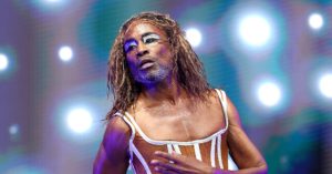 Man Protesting Against the Trump Kennedy Center