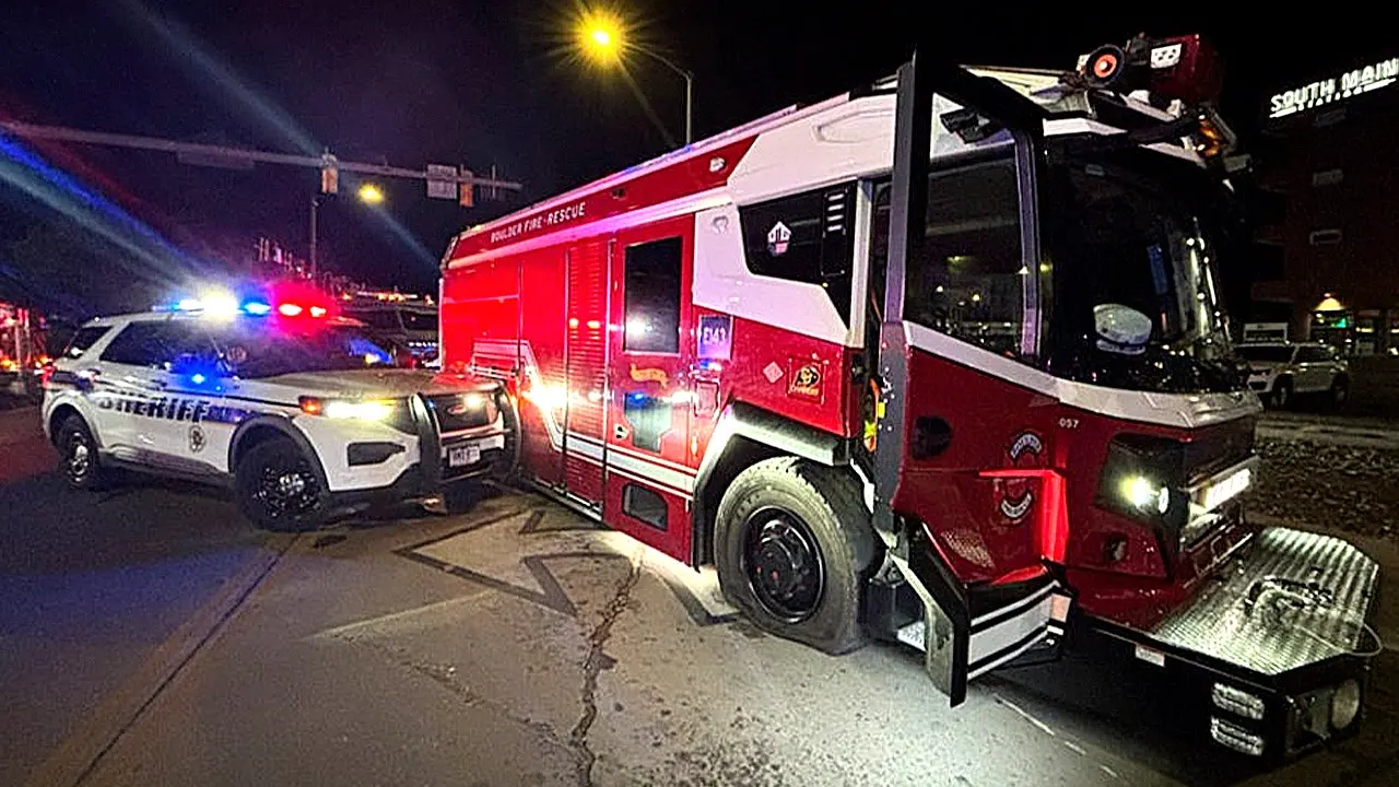 Man reportedly takes a Colorado fire truck shortly after being released from jail