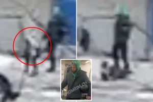 Man with a past of randomly assaulting women, who previously beheaded a pigeon, released after kicking a 7-year-old boy, authorities say.