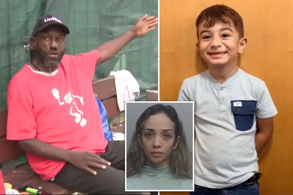 Man without a home helps find lost 6-year-old boy roaming the streets of Miami.
