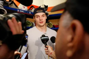 Matt Rempe's season with the Rangers was a valuable learning opportunity.