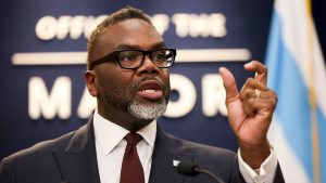 Mayor Brandon Johnson states that the restaurant sector is connected to slavery.