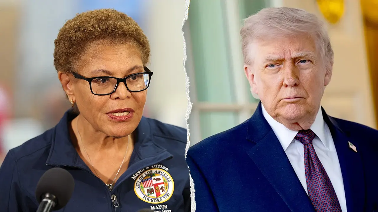 Mayor Karen Bass meets Trump at the White House to discuss funding for wildfire relief.