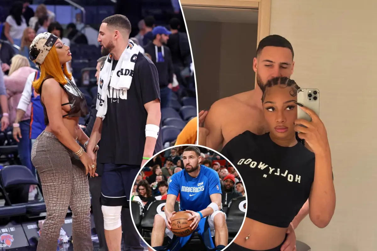 Megan Thee Stallion claims Klay Thompson cheated.