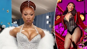 Megan Thee Stallion taken to hospital during her 'Moulin Rouge' performance