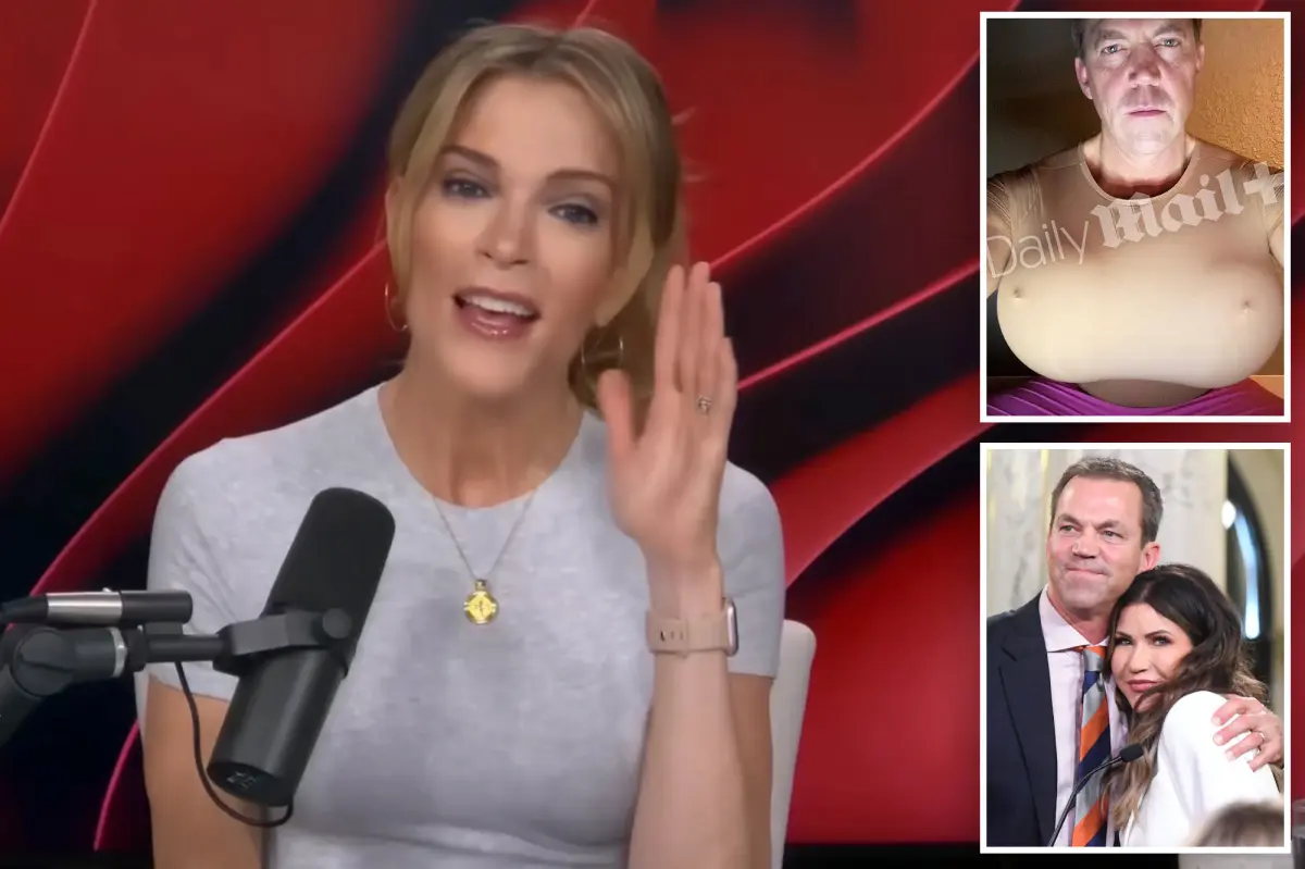 Megyn Kelly discusses Kristi Noem's husband's controversy over fake breasts