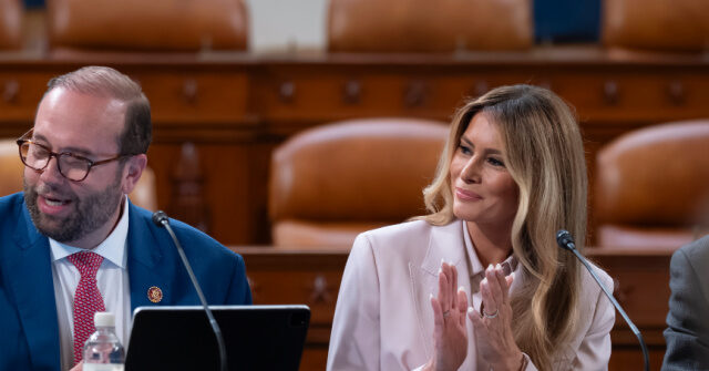 Melania Trump urges Congress to create a meaningful change for foster children.