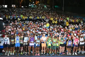 Men found participating in the women's division of a renowned South African marathon