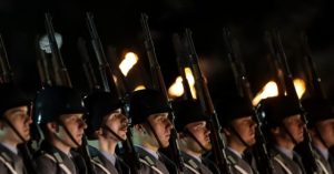 Men of military age must seek approval to exit the country.