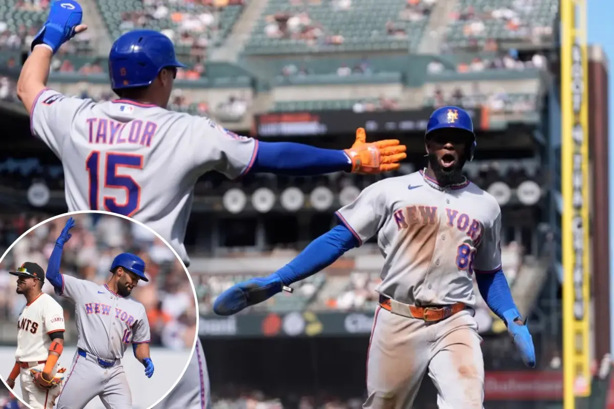 Mets bats come alive in the late innings to come back against Giants for their third consecutive victory