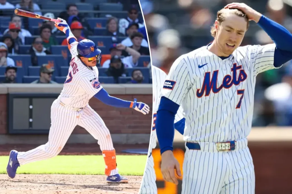 Mets' offense struggles in disappointing defeat to Rockies in first game of doubleheader