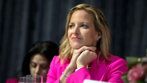 Michigan Republicans want Jocelyn Benson to clarify her previous connections to the SPLC board.