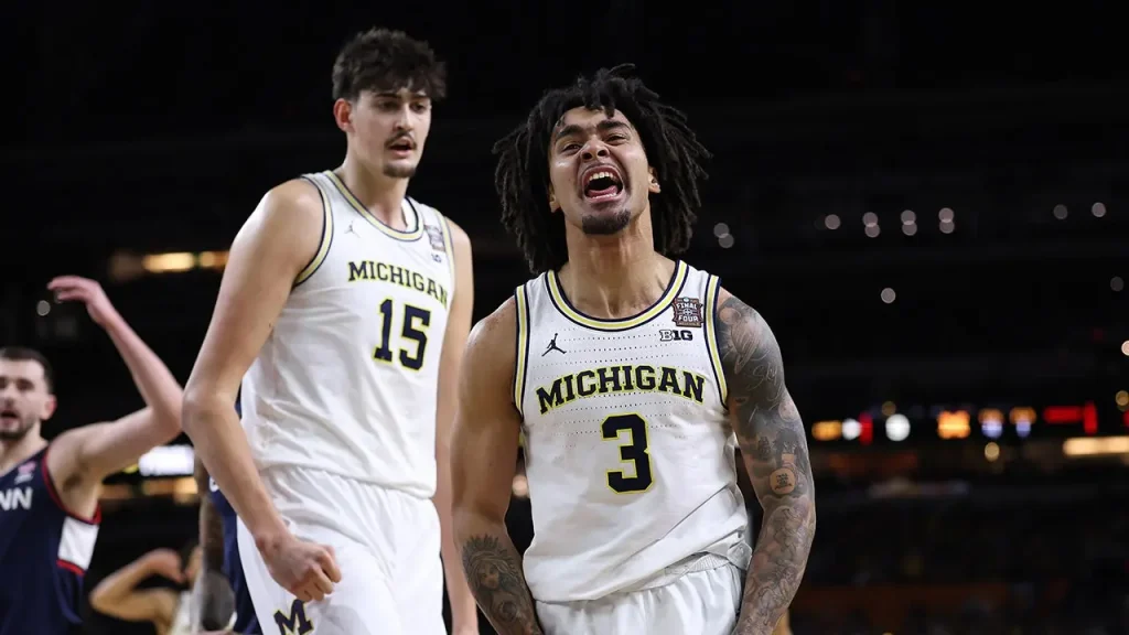 Michigan captures first NCAA national championship since 1989, defeating UConn in an exciting game
